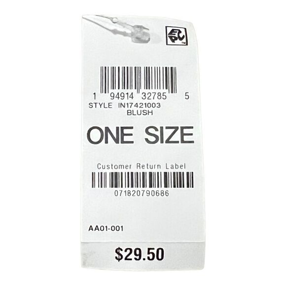 INC International Concepts Knot-Headband Faux-Fur Earmuff Blush Pink One Size - Picture 8 of 8